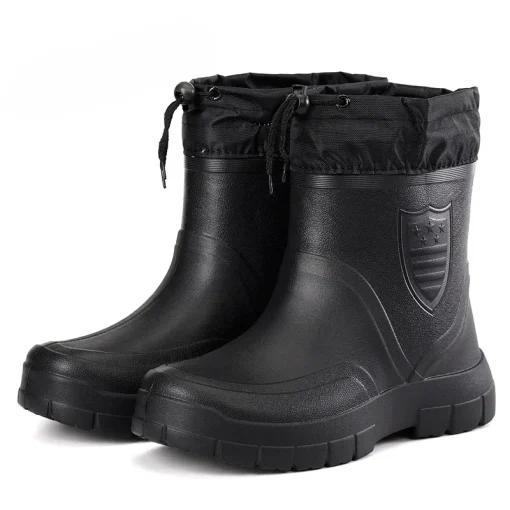 Botas de lluvia versátiles para hombre 2024