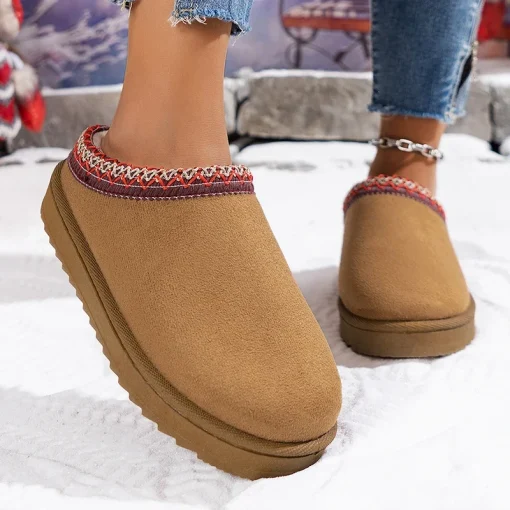 Botas de nieve térmicas mujer