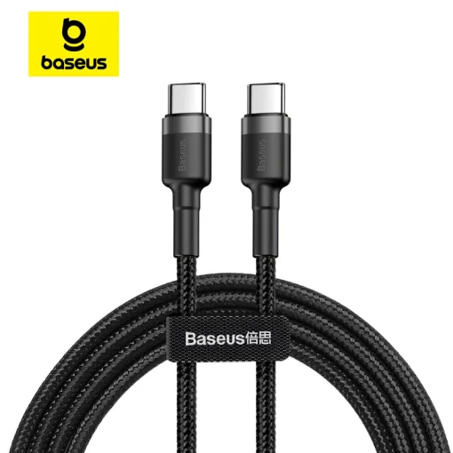 Cable Baseus USB C a USB C de 100 W