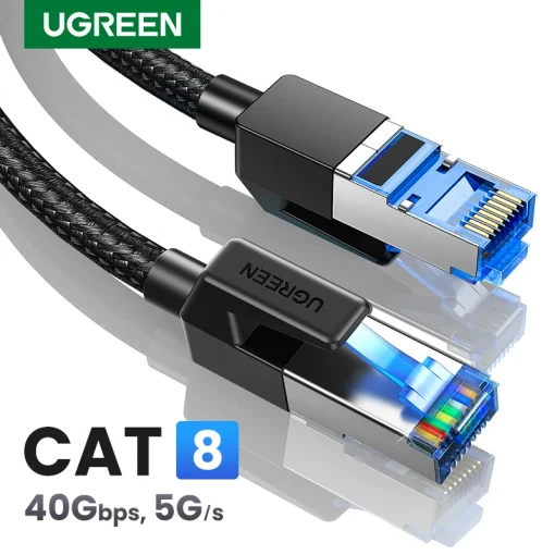 Cable Ethernet CAT8 UGREEN 40Gbps 2000MHz