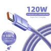 Cable PD tipo C 120 W de carga súper rápida