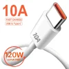 Cable USB C 120W Conector rápido USB