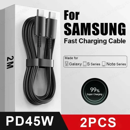 Cable USB-C PD 45 W para Samsung