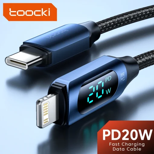 Cable USB C Toocki para iPhone 14 13 12 11