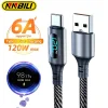 Cable de carga NNBILI 6A 120W superrápida