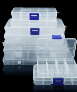 Caja organizadora joyero plástico