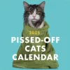 Calendario 2025 de gatos enfadados