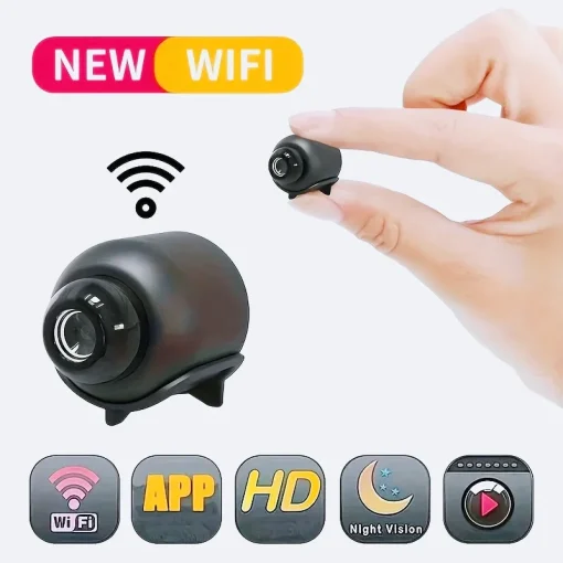 Cámara Wi-Fi HD Mini 1080P Vigilancia