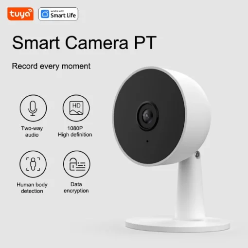 Cámara de Seguridad Inteligente Tuya Smart 1080p Wi-Fi