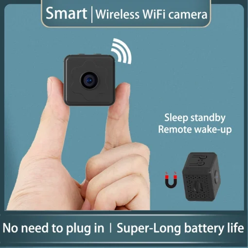 Cámara inalámbrica WiFi Mini Spy Cámara IP casera