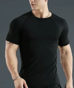 Camiseta Compresión Deportiva Hombre Fitness