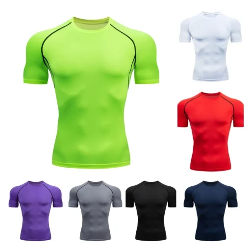 Camiseta Deportiva Secado Rápido para Hombre