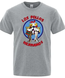 Camiseta divertida impresa LOS POLLOS Hermanos