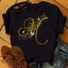 Camiseta personalizada para mujer con letras