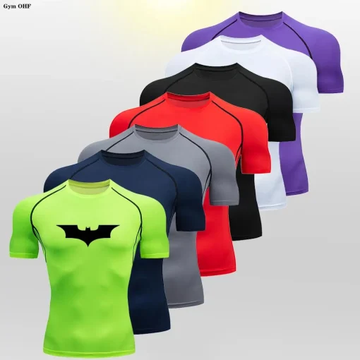 Camisetas Hombre Entrenamiento Gym Correr