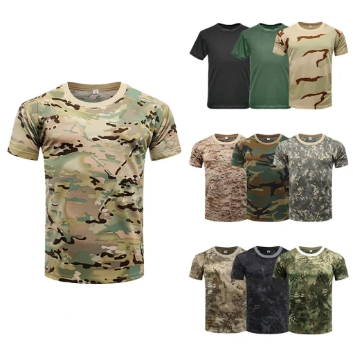 Camuflaje 3D Hombres Ropa Deporte