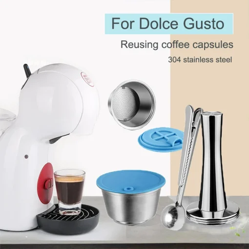 Cápsula de acero inoxidable para Dolce Gusto