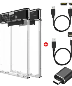 Carcasa para HDD USB 3.0Tipo C de 2,5”