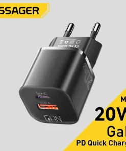 Cargador USB C PD GaN Essager 20 W