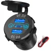 Cargador USB para coche DaierTek 60W