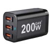 Cargador rápido GaN USB-C 200W 6 puertos