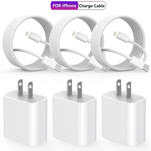 Cargador rápido de 20 W con puerto USB C