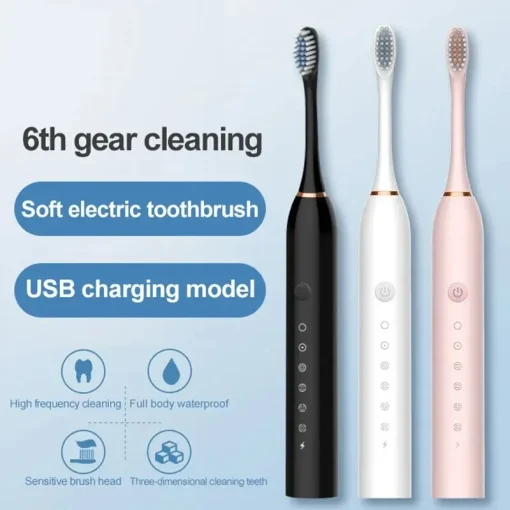 Cepillo Dental Eléctrico Ultrasónico