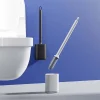 Cepillo de baño negro con soporte BRUSHZAZA