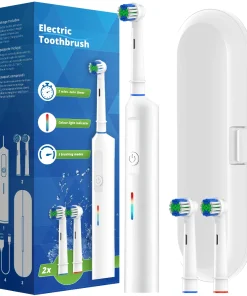 Cepillo de dientes eléctrico rotatorio, 3 modos