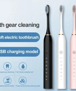 Cepillo eléctrico ultrasónico para dientes