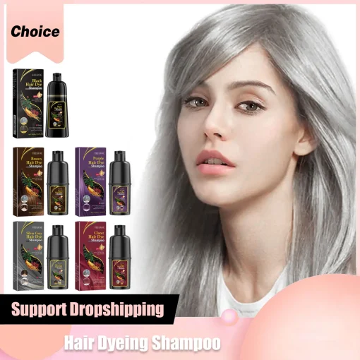 Champú de Tinte para Cabello 3 en 1