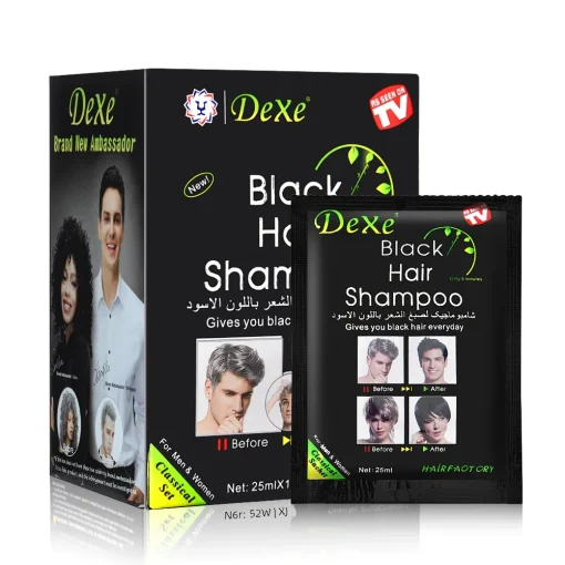 Champú para cabello negro Dexe de 5 mins