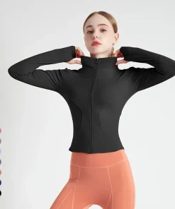 Chaqueta deportiva de manga larga S-3XL para mujer