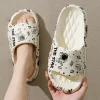 Chinelas para exterior verano mujer, casa interior nueva, baño, ducha, antideslizantes, zapatillas casa hombre Zyt2411