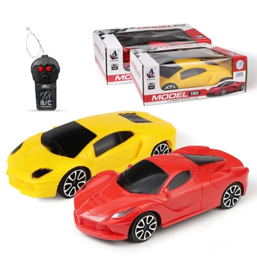 Coche de carreras con control remoto simulado 1PC