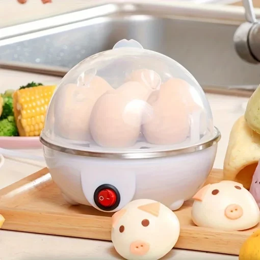 Cocina huevos automática apagado casero 7 huevos