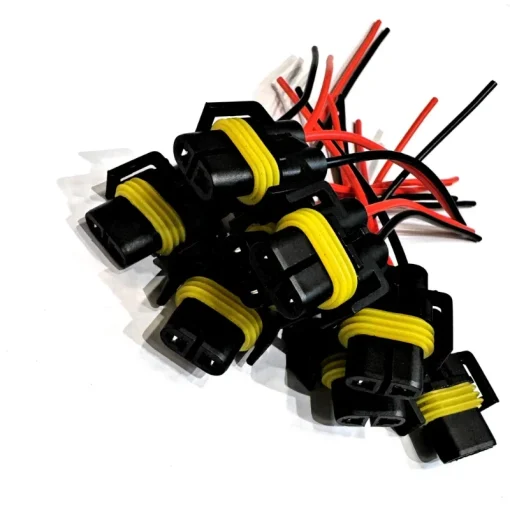 Conectores de arnés de cableado H11 H8 H9 10pcs