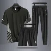 Conjunto 3 piezas verano hombre deporte correr