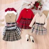 Conjunto de 3 piezas otoño estilo nuevo 1-5 años