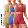 Conjunto de Yoga Seamless 2PCS para Mujer