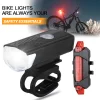 Conjunto de luz para bicicleta recargable USB