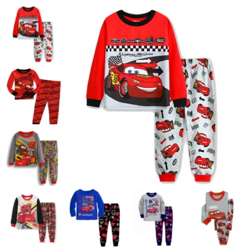 Conjunto de pijamas infantil Pixar Cars McQueen