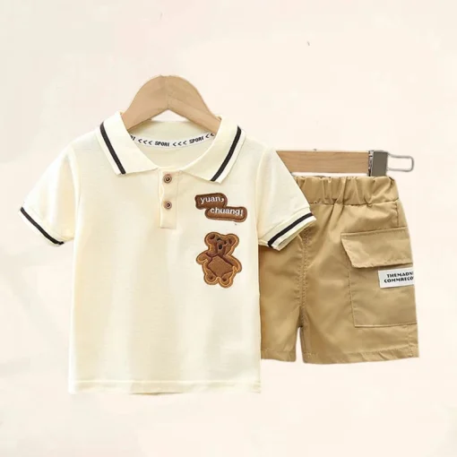 Conjunto de ropa de bebé niño Camiseta+Pantalón