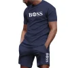 Conjunto deportivo 2 piezas hombre manga corta