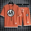 Conjunto deportivo anime Son Goku para hombre