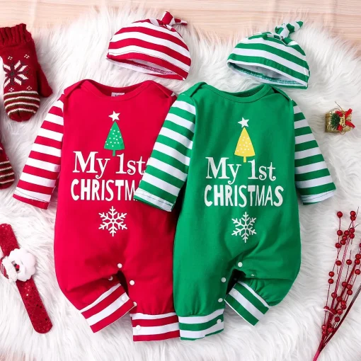 Conjunto navideño de 0 a 18 meses