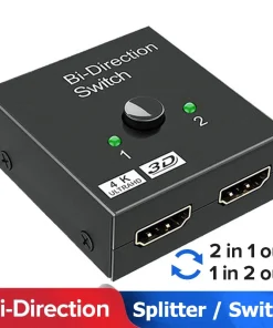 Conmutador HDMI compatible bidireccional 2.0