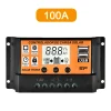 Controlador de carga solar MPPT 30A50A100A