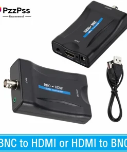 Convertidor PzzPss BNC a HDMI y HDMI a BNC