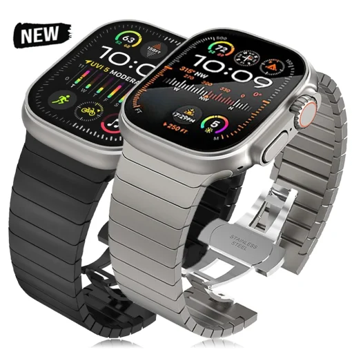 Correa Ultra 2 1 titanio para Apple Watch